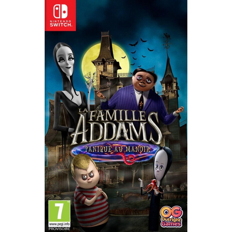 La famille Addams : Panique au manoir - Switch