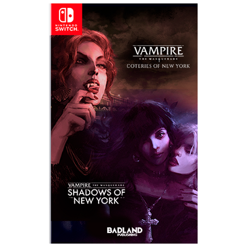 Vampire : The Masquerade - Coteries of New York + Shadows of New York - Switch