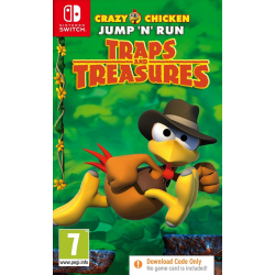 Crazy Chicken: Jump 'n' Run - Traps and Treasures - Switch