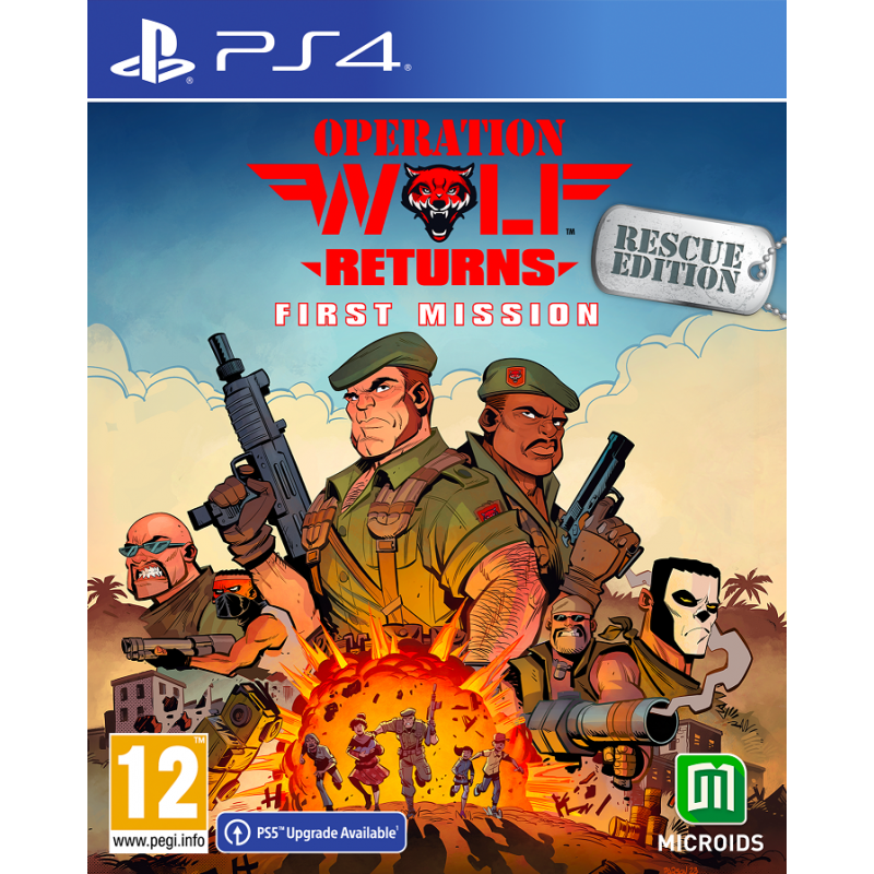 Operation Wolf Returns : First Mission - Rescue Edition - PS4