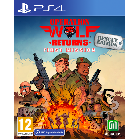 Operation Wolf Returns : First Mission - Rescue Edition - PS4