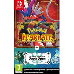 Pokémon Ecarlate  + Pass d'extension Le trésor enfoui de la Zone Zéro - Switch