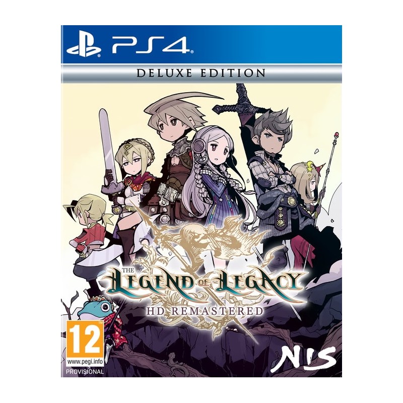 The Legend of Legacy HD Remastered - Deluxe Edition - PS4
