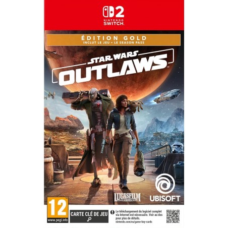Star Wars Outlaws - Gold Edition (Game-key Card) - Switch 2