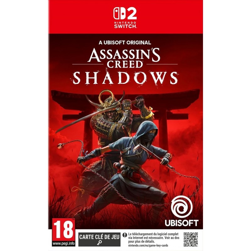 Assassin's Creed Shadows (Game-key Card) - Switch 2