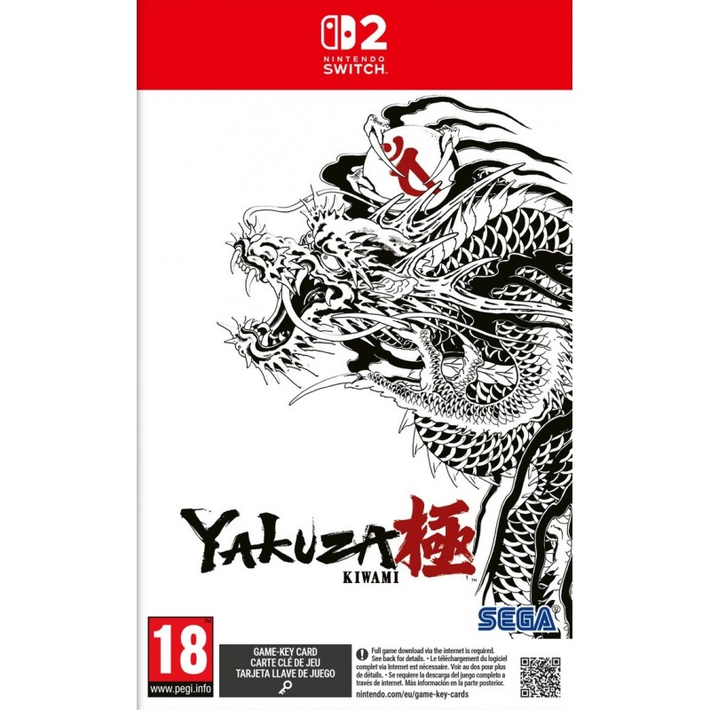 Yakuza Kiwami (Game-key Card) - Switch 2