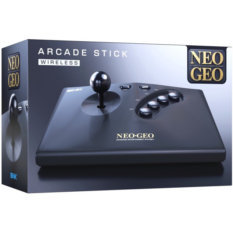 NEO GEO AES+ Arcade Stick Noir
