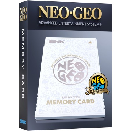 NEO GEO AES+ Memory Card Blanche