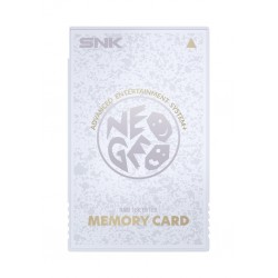 NEO GEO AES+ Memory Card Blanche