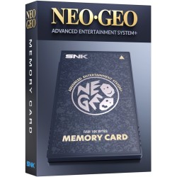 NEO GEO AES+ Memory Card Noir