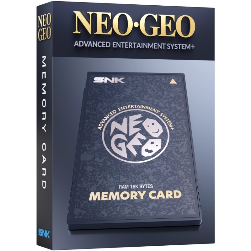 NEO GEO AES+ Memory Card Noir