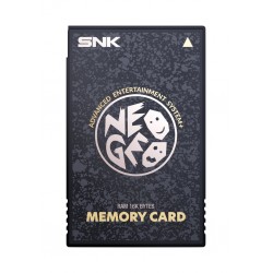 NEO GEO AES+ Memory Card Noir