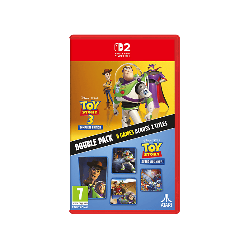 Toy Story 3 Complete Edition + Toy Story: Retro Roundup! - Switch 2