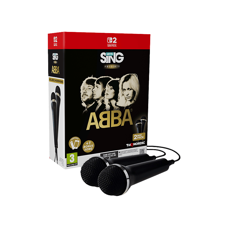 Let's Sing presents ABBA - 2 Mic Bundle - Switch 2