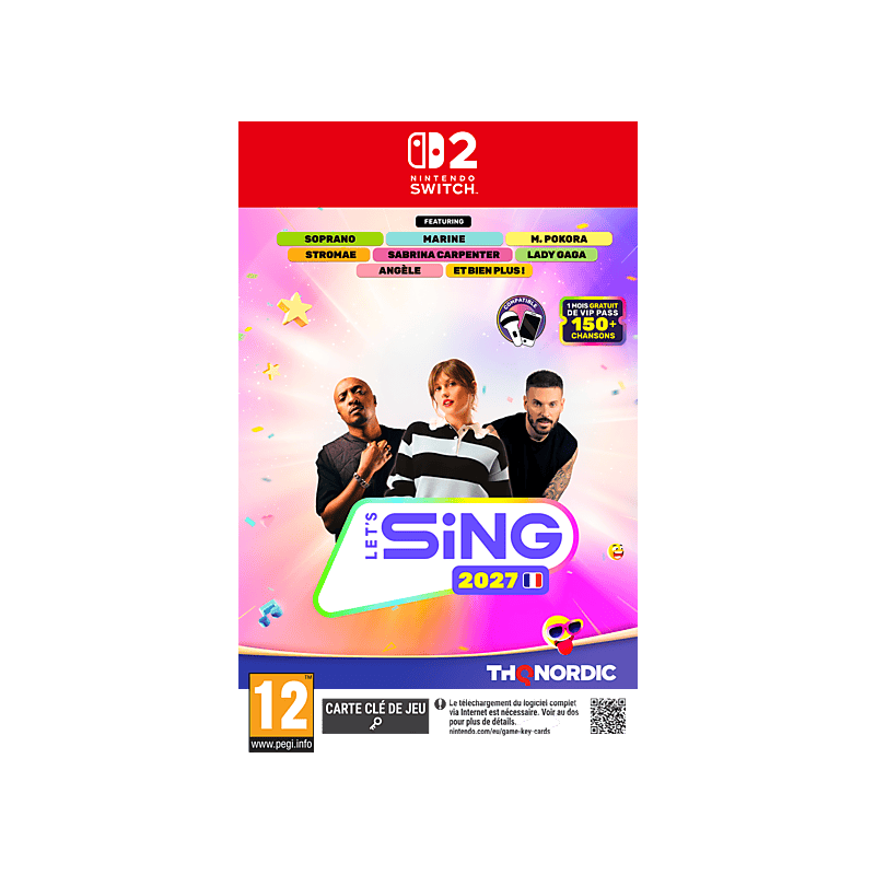Let's Sing 2027 - Hits Français - Switch 2