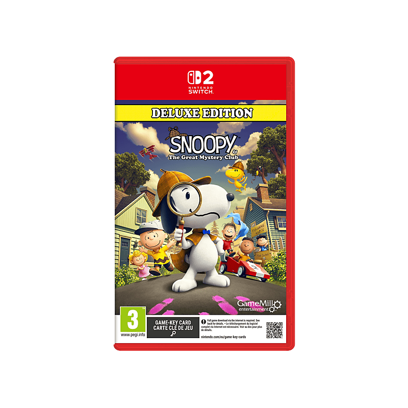 Snoopy & The Great Mystery Club - Deluxe Edition - Switch 2