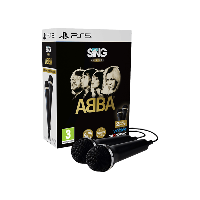 Let's Sing presents ABBA - 2 Mic Bundle - PS5