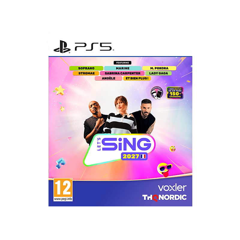 Let's Sing 2027 - Hits Français - PS5